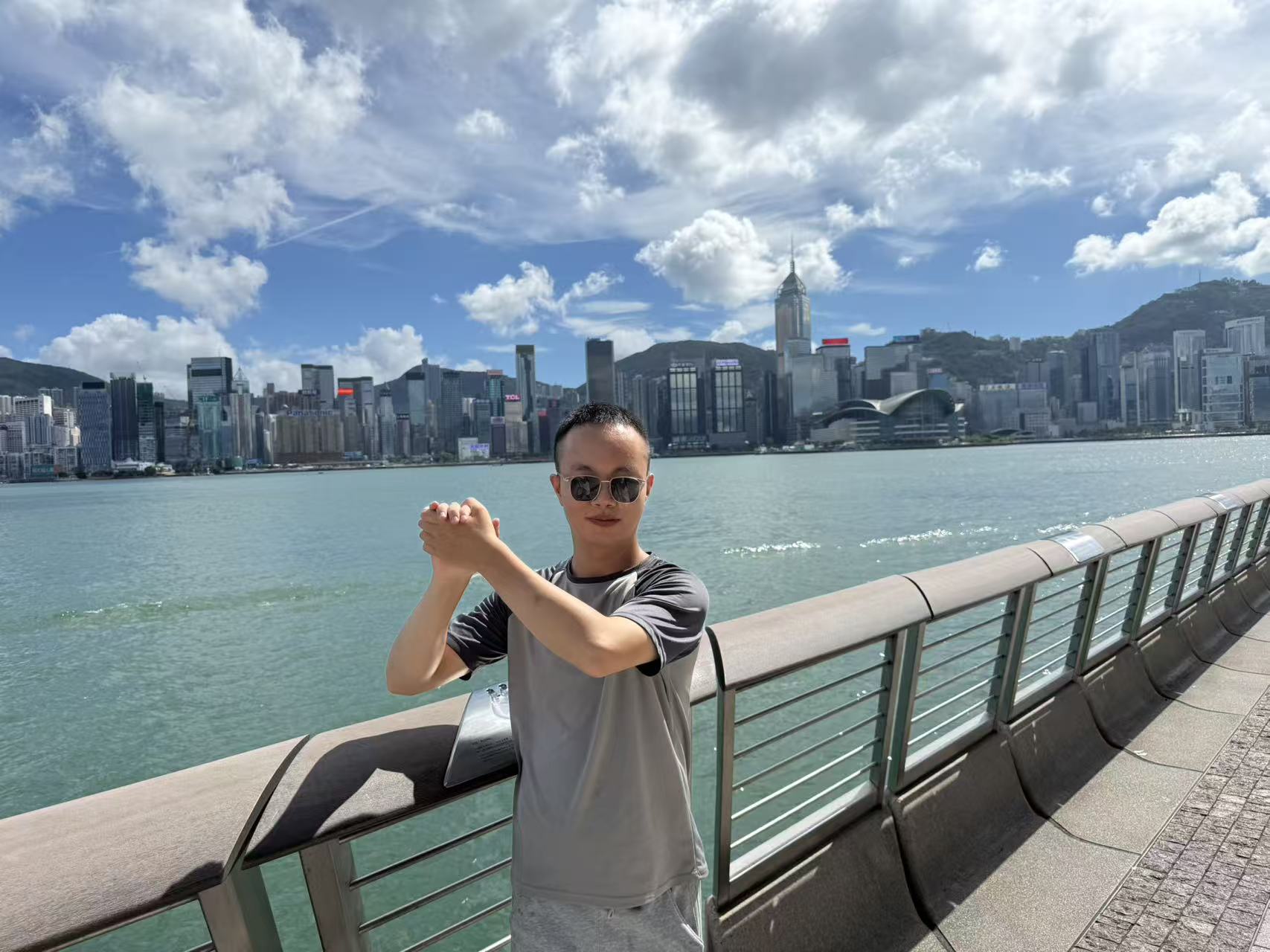 港澳旅行留影